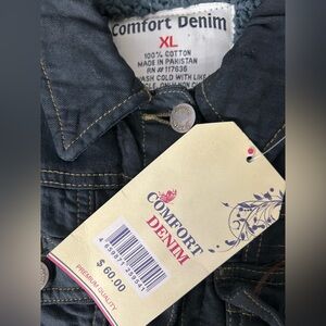 Comfort Denim Jacket XL but fits small, never worn before